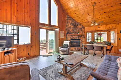 Running Springs House | A-Frame Cabin, Panoramic Valley Views & Sunsets