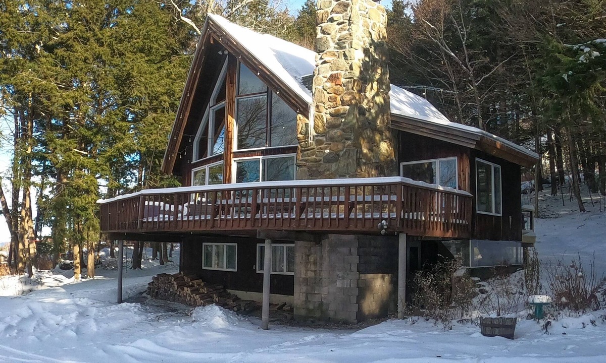 Waitsfield Ski Chalet | A-Frame Resto-Mod: Built in '73, Restored in '23