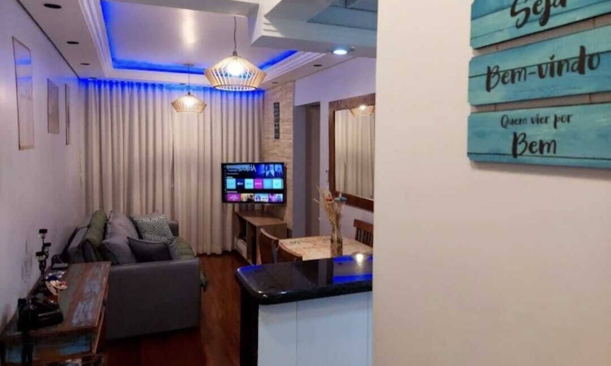 Vila Rio Apartment | A fully equipped and functional apartment. Remote access control. 20 min GRU