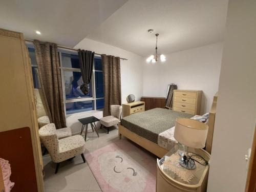Sharjah Hostel | A luxurious room with a breathtaking view