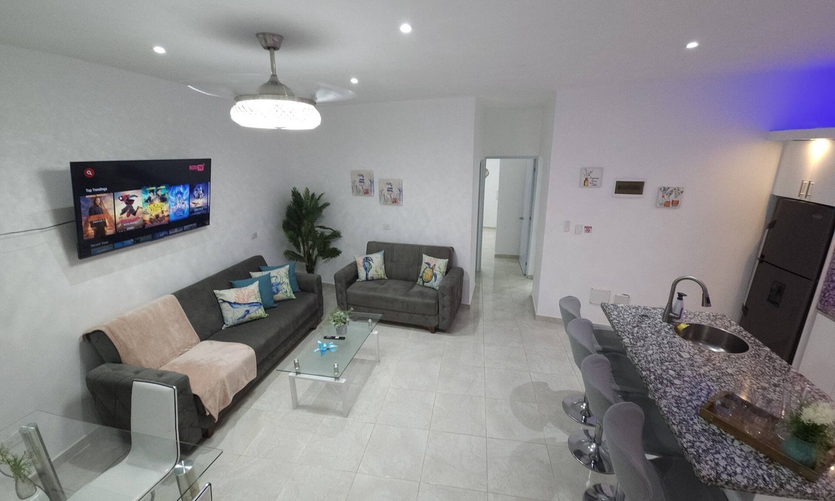 Samana Apartment | A modern stay at The Blue Reef Samaná #T Beaches in town and all around province