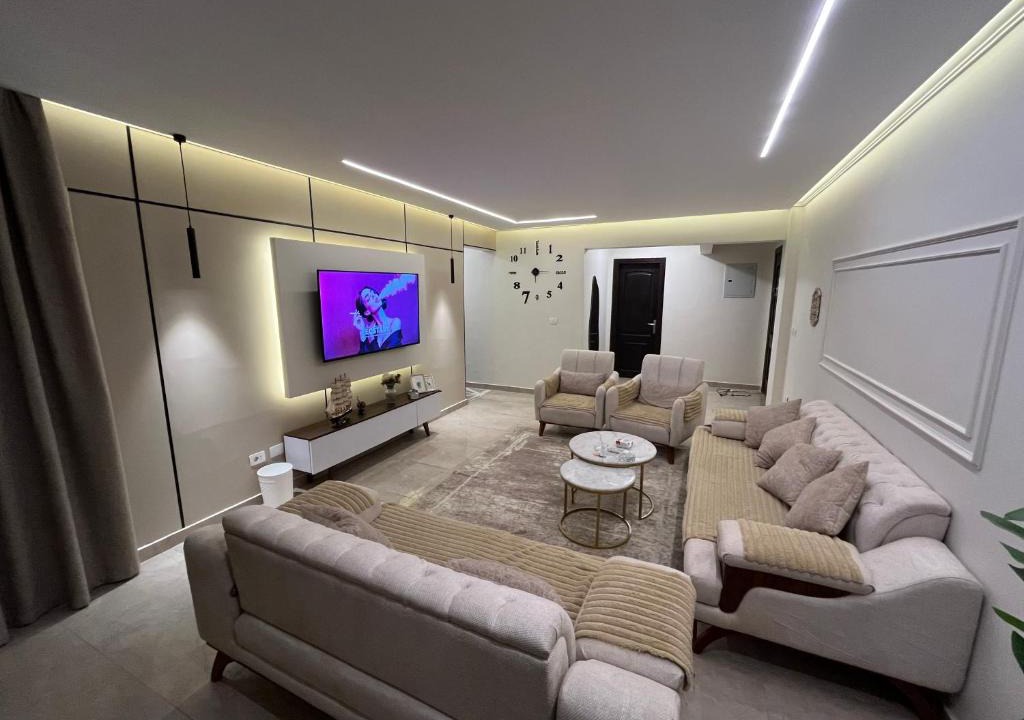 Sheikh Zayed City Apartment | A serviced three - bedroom apartment exclusively for you, located in one of the best areas in Sheikh Zayed