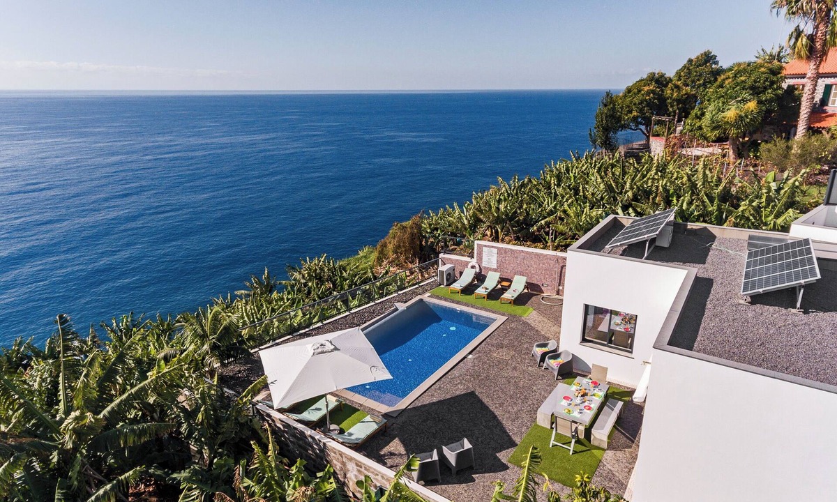 Arco da Calheta Villa | A tranquil balcony over the ocean | Grayci’s House
