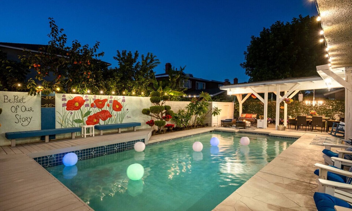 La Palma House | A whimsical, storybook-themed 4BR pool home designed for unforgettable family stays near Disneyland and Knott’s Berry Farm.