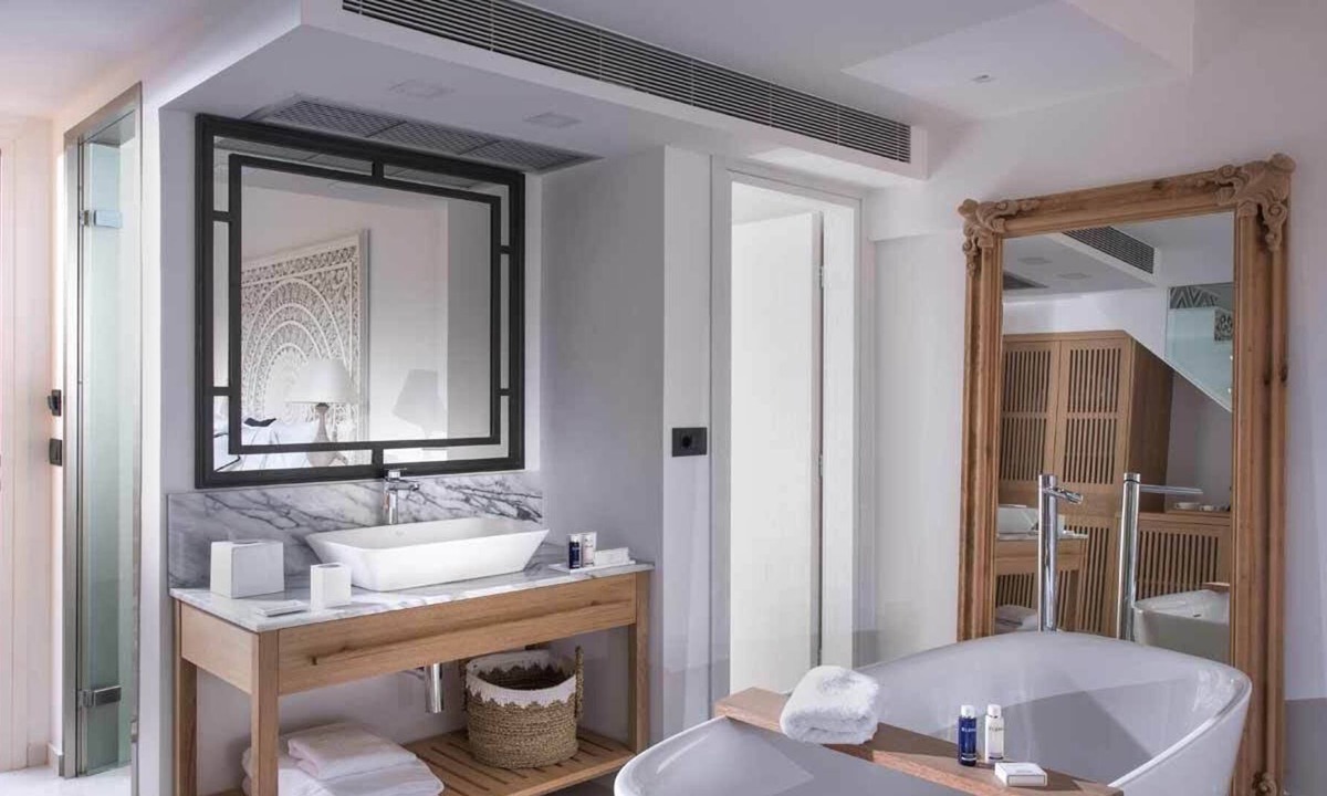 Old Hersonissos House | Abaton Island Deep Blu Deluxe Double Sea View BB