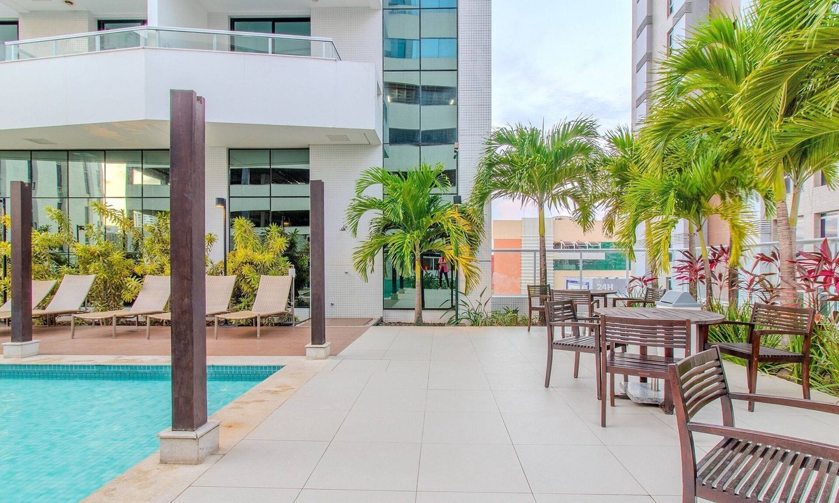 Caminho das Arvores Apartment | Accommodation With Pool, Sauna, and gym in the Heart of Salvador - AAP