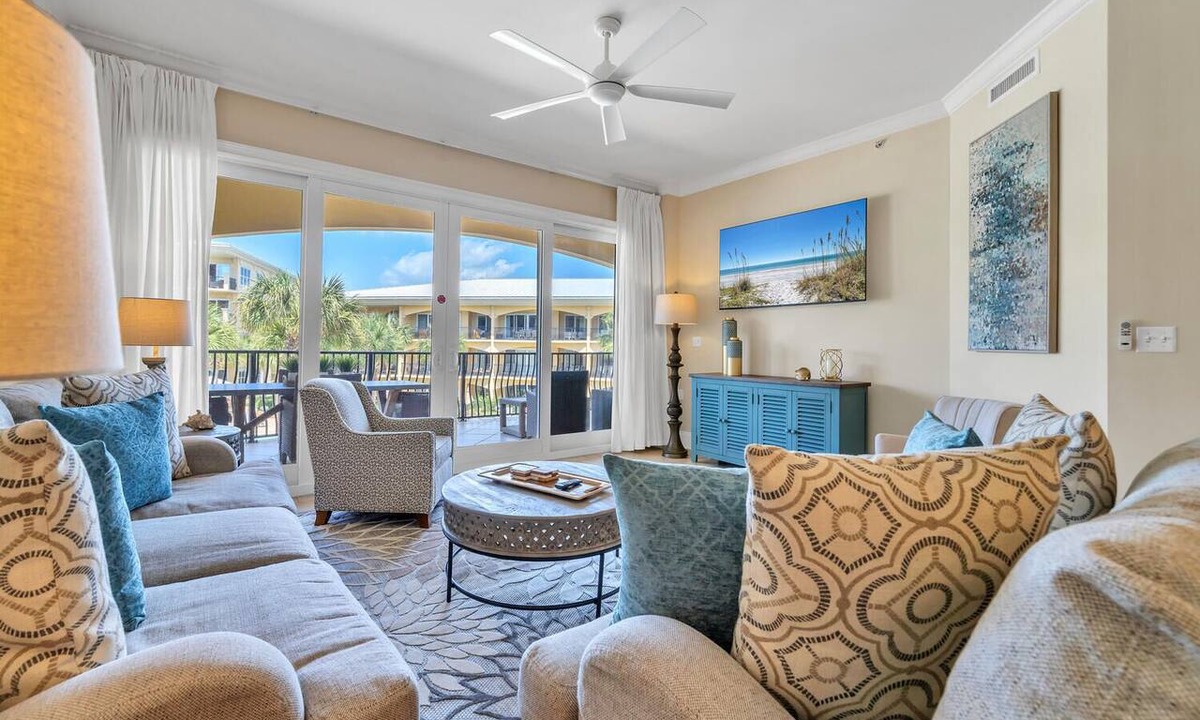 Santa Rosa Beach Condo | Adagio E-202 Poolside Condo - Amazing Poolside Views!