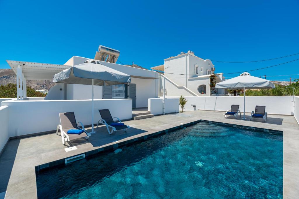 Kamari Apartment | Aenaon Blue