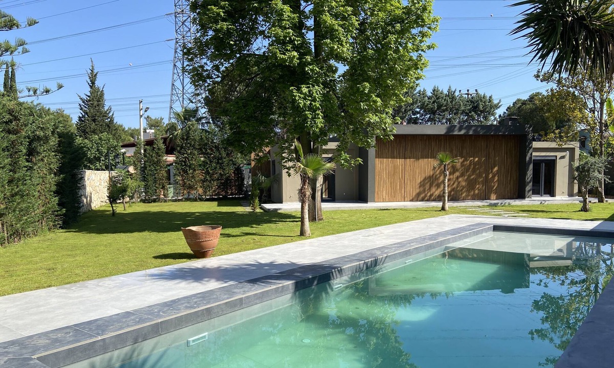 Kepez Villa | Aesthetic villa in forest and center w/ private pool and garden