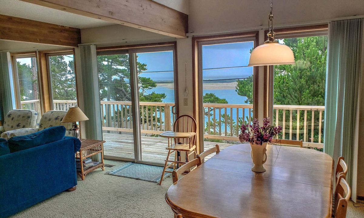 Netarts House | Affordable home with gorgeous bay and ocean views!