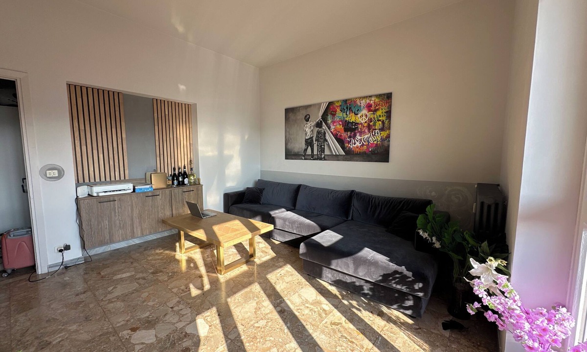 Dogliani Apartment | Affordable penthouse with panoramic views. Good living room, kitchen and bedroom