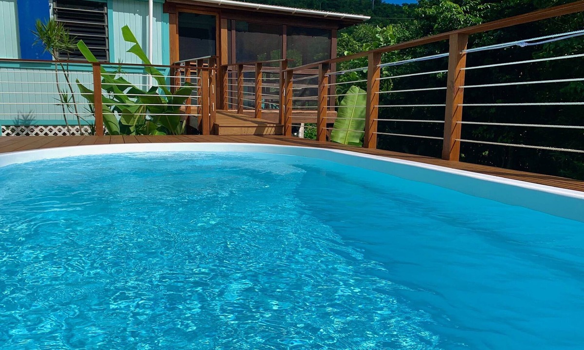 Upper Carolina Cottage | Affordable St John Cottage with a Pool, AC & Amazing Tropical Gardens