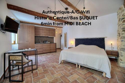 Le Suquet Apartment | Agreable studio quartier Suquet-Vieux Port A0B185