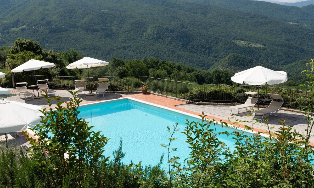 Dicomano Other | Agriturismo "Universal Harmony - Balestruccio" with Mountain View and Shared Pool