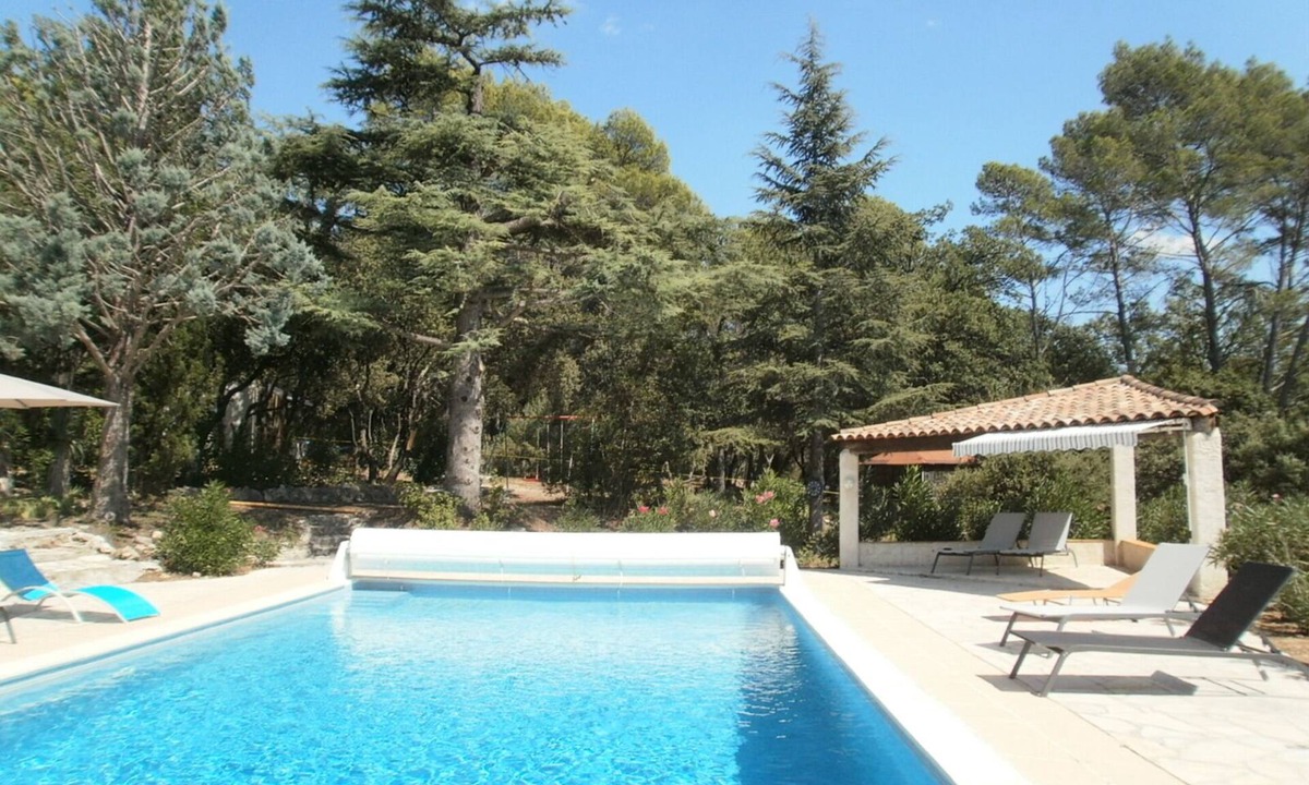 Lorgues House | Air cond. panoramic view, 12x6 swimming pool, diving board, on 2 hectares, quiet