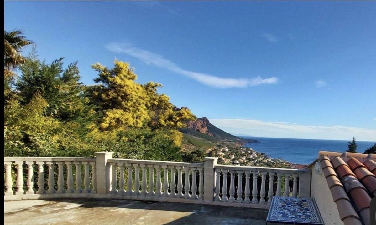 Antheor Apartment | Air-conditioned apartment 47 m2 sea view private terrace 41 m2 sea view