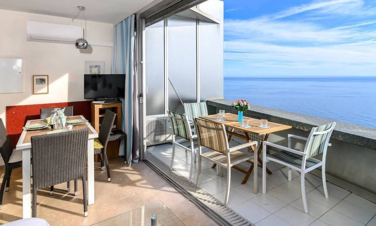 Cap d'Ail Apartment | Air-Conditioned Apartment With Sea View Furnished Terrace & Parking