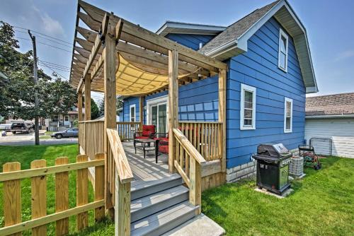 Two Rivers House | 'AJ's Retreat' w/Deck: Walk to Lake Michigan!