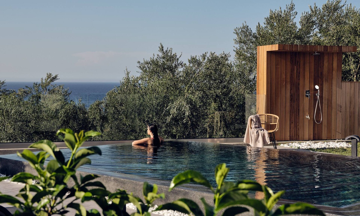 Akrotiri Villa | Alexandros Deluxe SeaView Villa, with Heated Pool