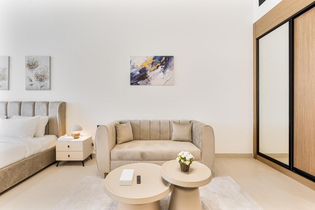 Jumeirah Village Circle Apartment | ALiving Cozy Studio I Binghatti Galaxy, JVC- G02