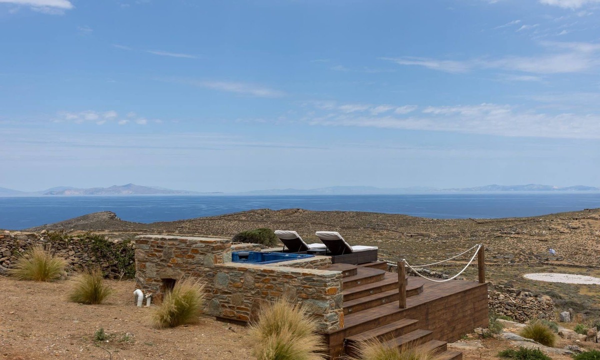 Kithnos Villa | Alluring Kythnos Villa | Villa Apolo | 2BR | Breathtaking Sea Views