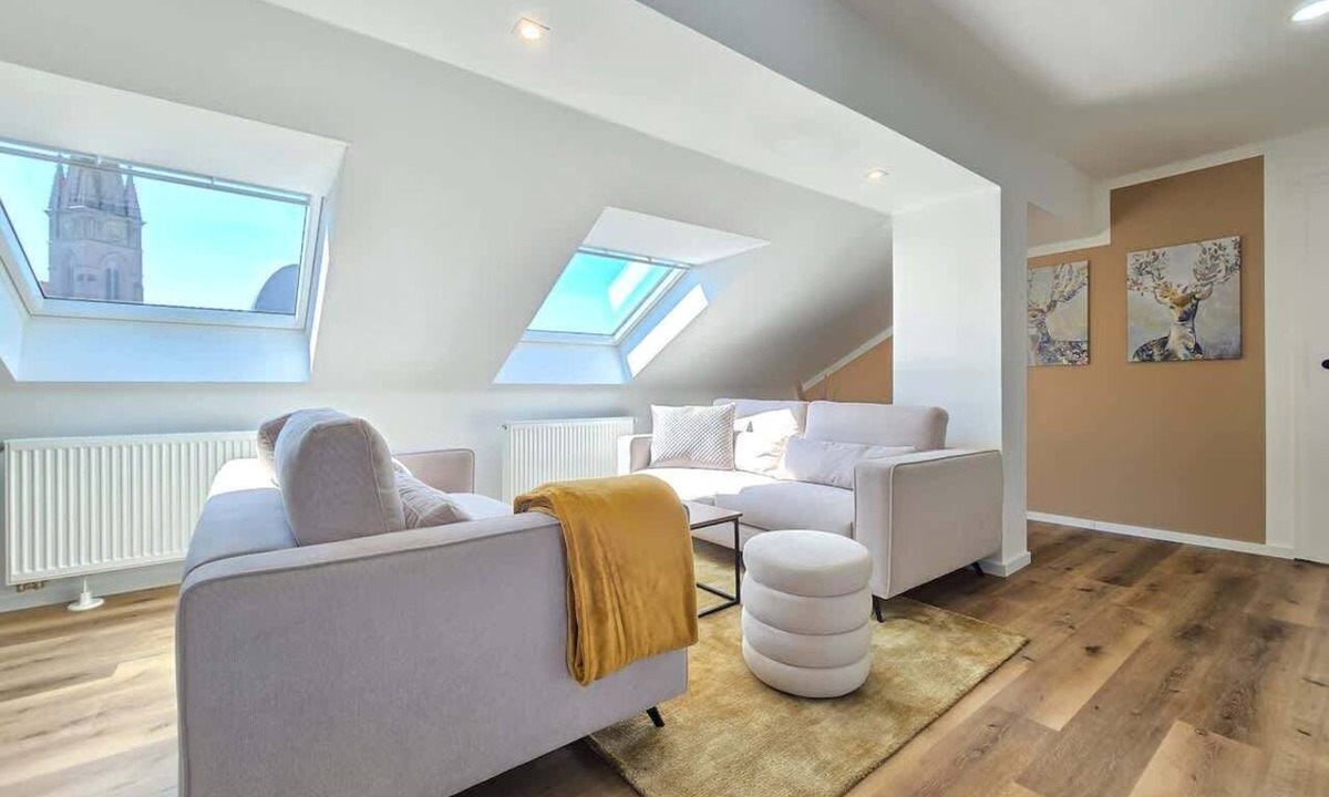Dortmund Apartment | Alpha Apartments: Central Charm, Skylight Comfort