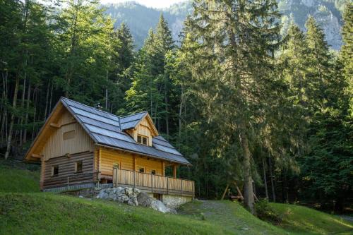 Solcava Ski Chalet | Alpine Loghouse Planšarska bajta Matkov Kot