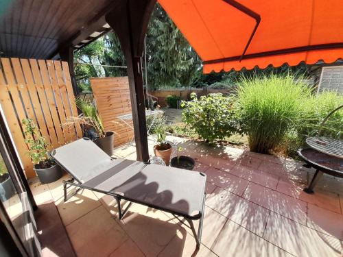 Langenbrucken Apartment | Alte Villa mit Terrasse