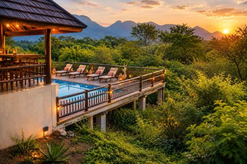 Hoedspruit Villa | Amazing mountain views! Solar powered!