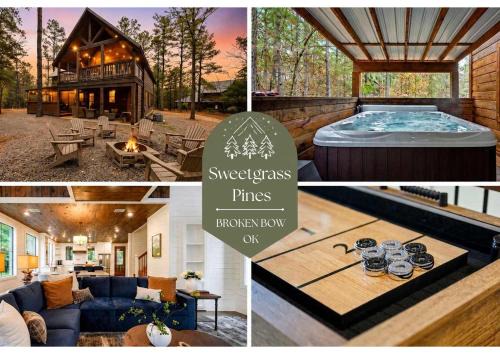 Hochatown House | Amazing Views Hot Tub Fire Pit Dog Friendly