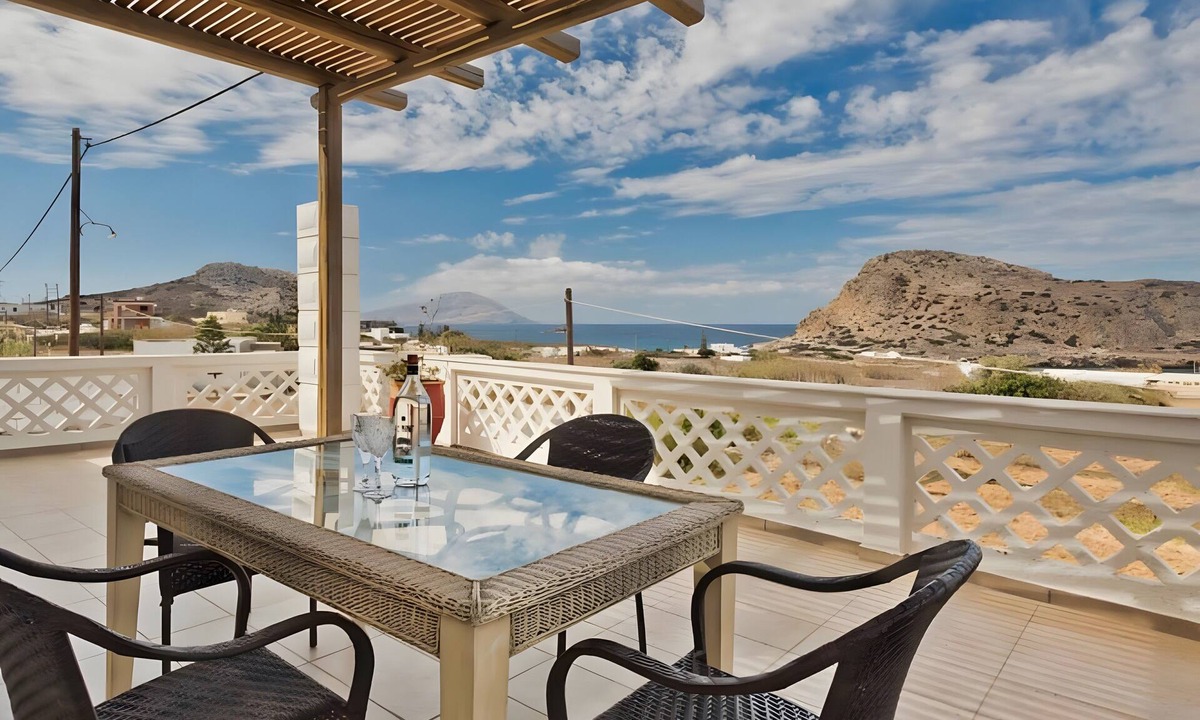 Arkasa Apartment | Ambeli House Arkasa Apartment with Balcony and Sea View