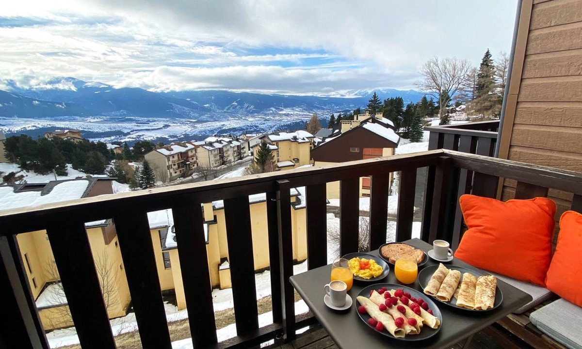 Font-Romeu-Odeillo-Via Apartment | Anana Balcon Cerdan Duplex With Mountain Views