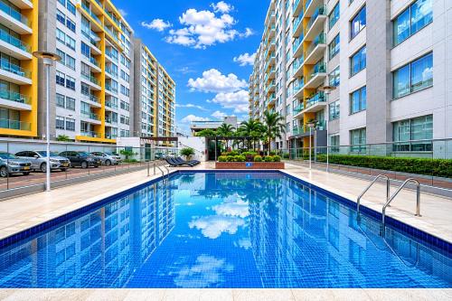 Cartagena District Apartment | Apartamento - 3 habitaciones - Zona tranquila - Piscina & GYM - Parqueadero - Internet