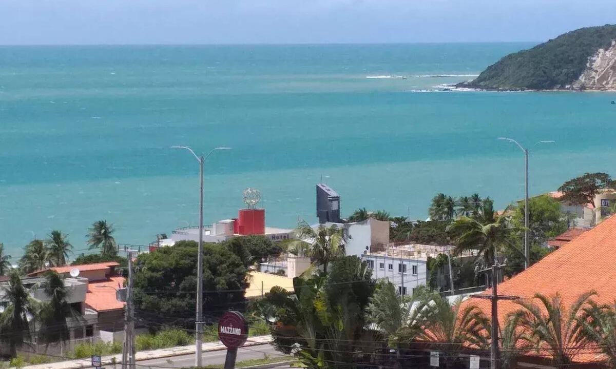 Ponta Negra Apartment | Apartamento em Ponta Negra Frente Para o Mar - 5 Hóspedes
