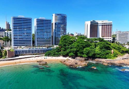 Ondina Apartment | Apartamento sofisticado com acesso exclusivo à praia Beach Class Salvador