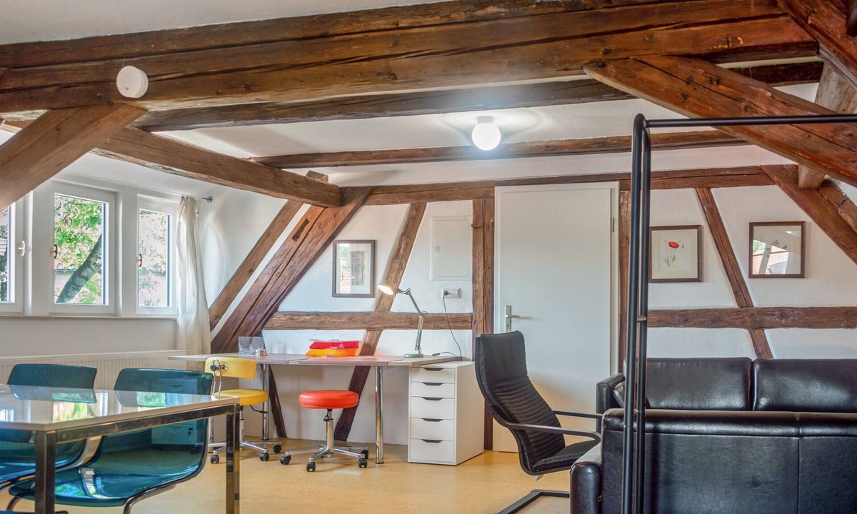 Satteldorf Apartment | Apartment 'Alte Schmiede Ellrichshausen' with Wi-Fi