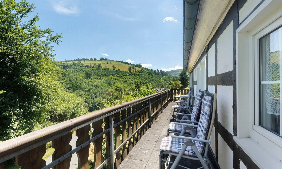 Schmallenberg Apartment | Apartment 'Demberg' with Mountain View, Private Terrace and Wi-Fi