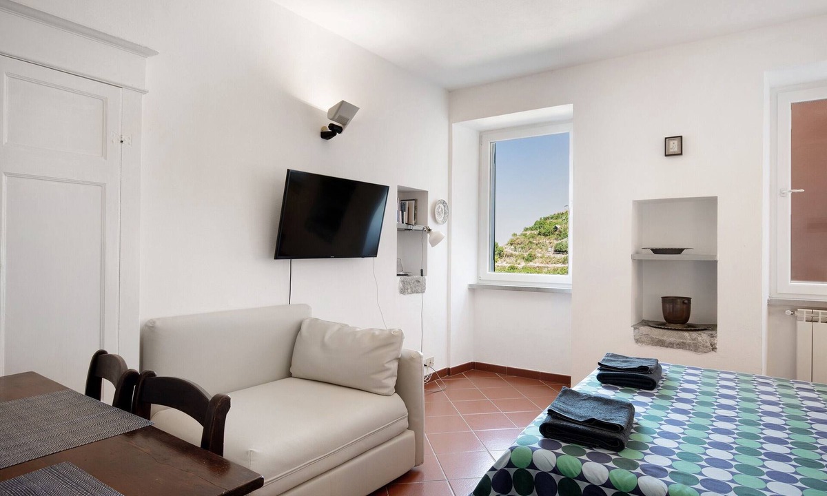 Manarola Apartment | Apartment 'Dolphin' with Sea View and Wi-Fi