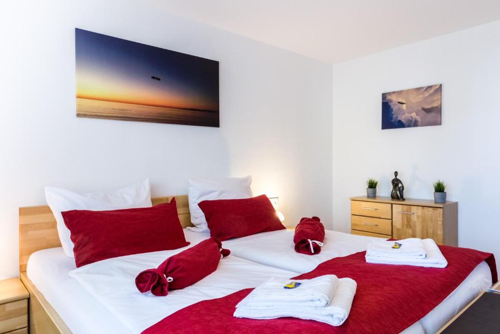 Friedrichshafen Apartment | Apartment Eastside mit 3 Zimmern für bis zu 5 Personen mit Balkon