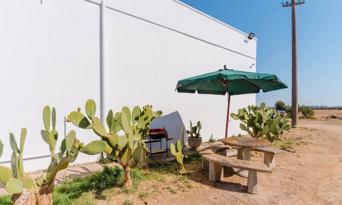 Scorrano Apartment | Apartment 'Kestella' with Shared Terrace, Shared Garden and Air Conditioning