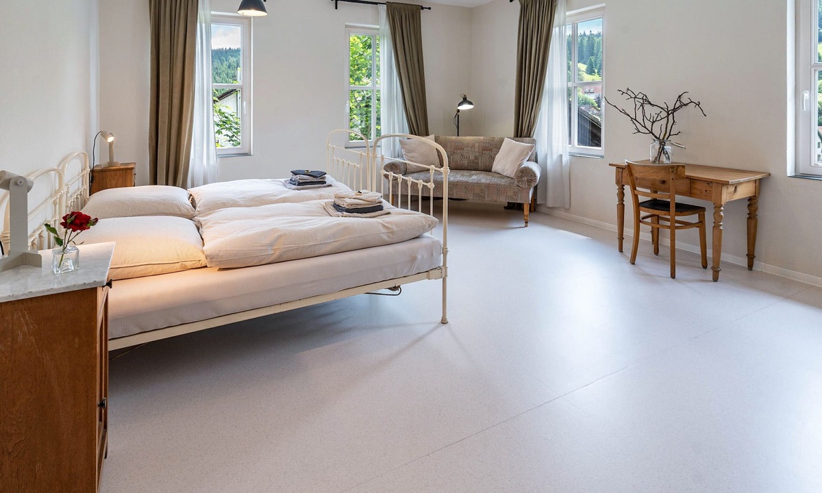 Gompelscheuer Apartment | Apartment 'Klassenzimmer' with Mountain View, Shared Terrace and Wi-Fi