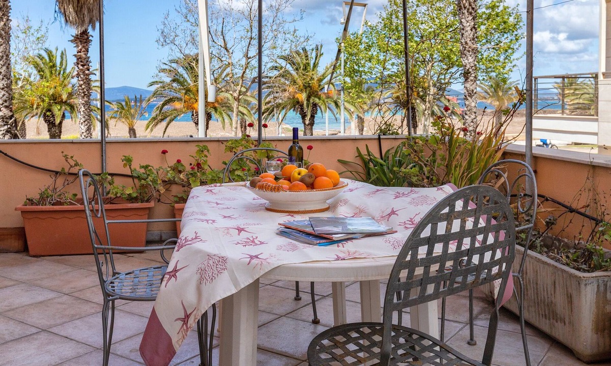 Lido Apartment | Apartment "Lilla" with Sea View, Private Terrace and Wi-Fi