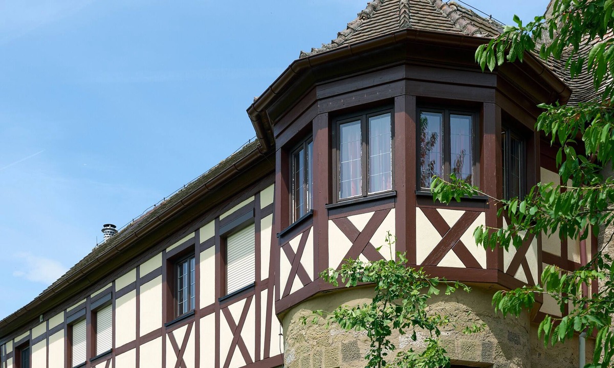 Scheinfeld Apartment | Apartment 'Mit Turm' with Private Garden, Wi-Fi and Air Conditioning