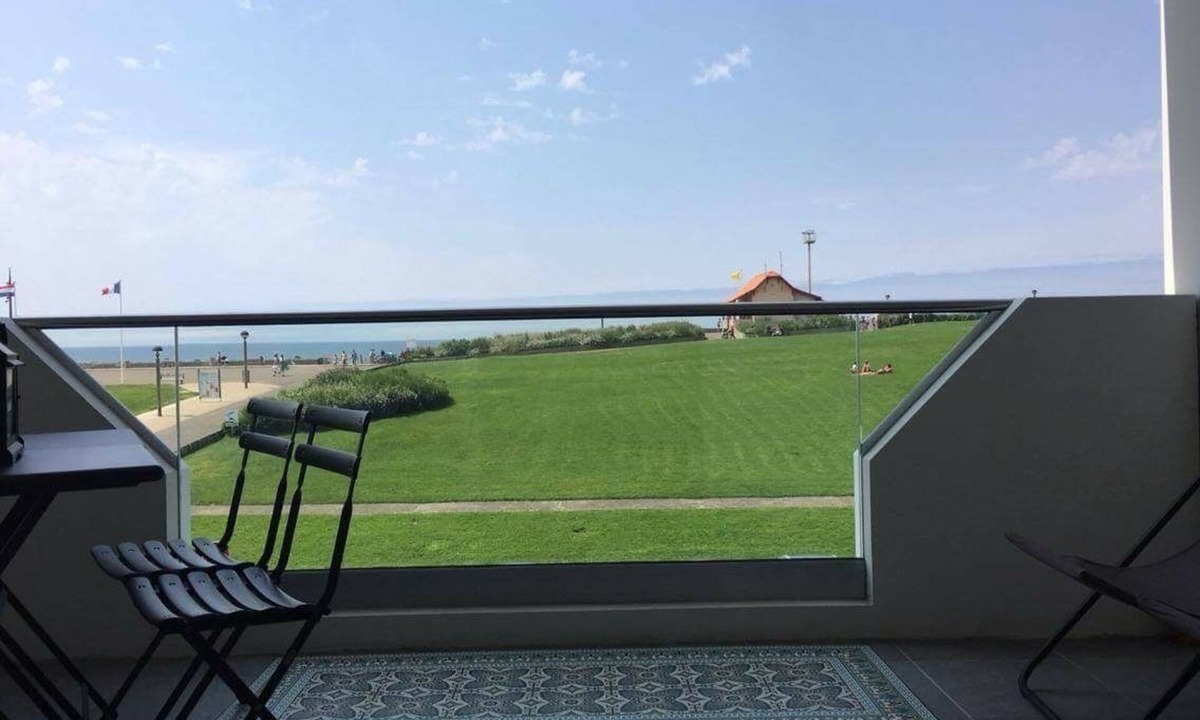 Biscarrosse Plage Apartment | Apartment Residence Palombaggia T2 terrace Ocean Front