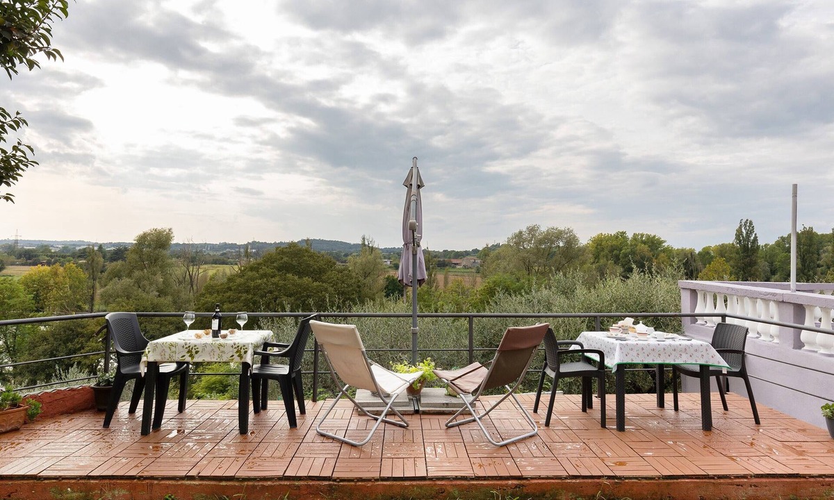 Ponti sul Mincio Apartment | Apartment "Riverview 67 2" with Garden & Air Conditioning