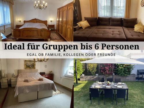 Riegelsberg Apartment | Apartment Rosie - Rustikal und top ausgestattet und ideal für Gruppen bis 6 Personen und Hund, egal ob Familie, Kollegen oder Freunde, 85qm mit Garten und eigener Garage