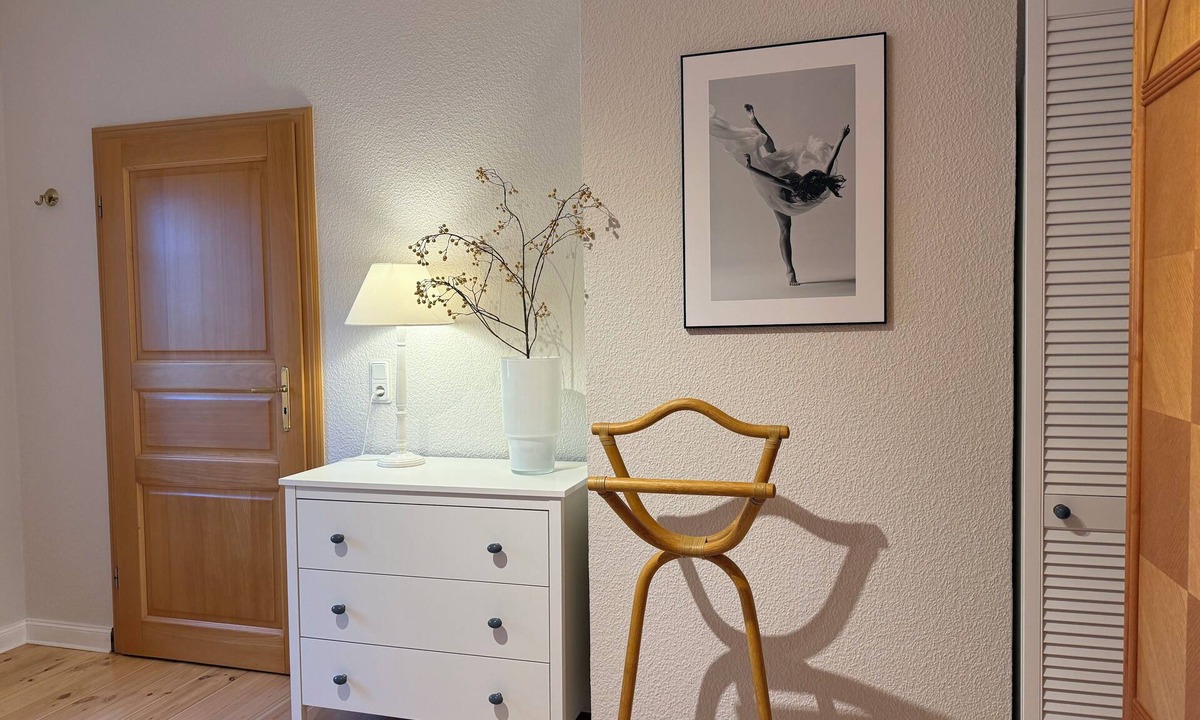 Biesenthal Apartment | Apartment with large roof terrace, fireplace and carport by the Biesenthal Basin