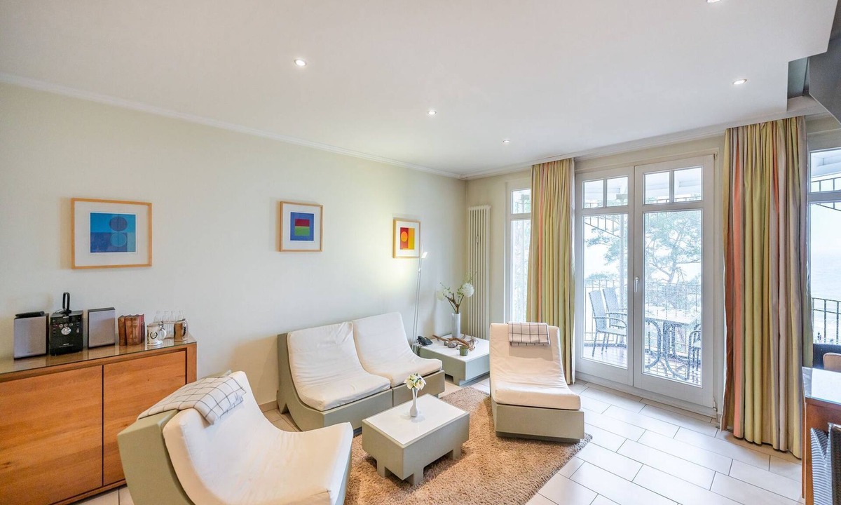 Binz Apartment | Apartment with sea view, 2 bedrooms and balcony