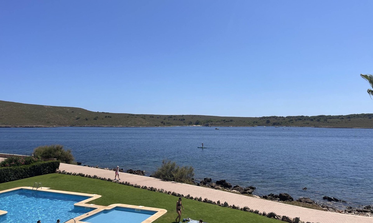 Fornells Apartment | Apartment with sea views and pool in Fornells