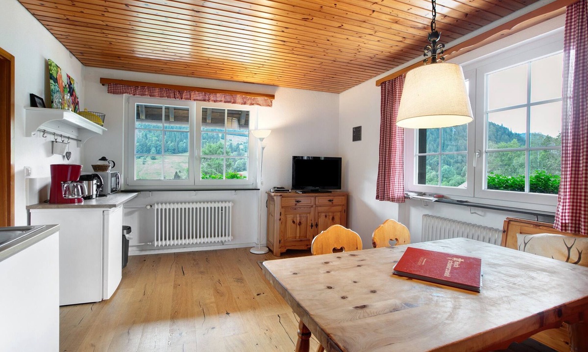 St. Blasien Apartment | Apartment 'Wohnung 1 - Familienappartement' with Balcony and Wi-Fi